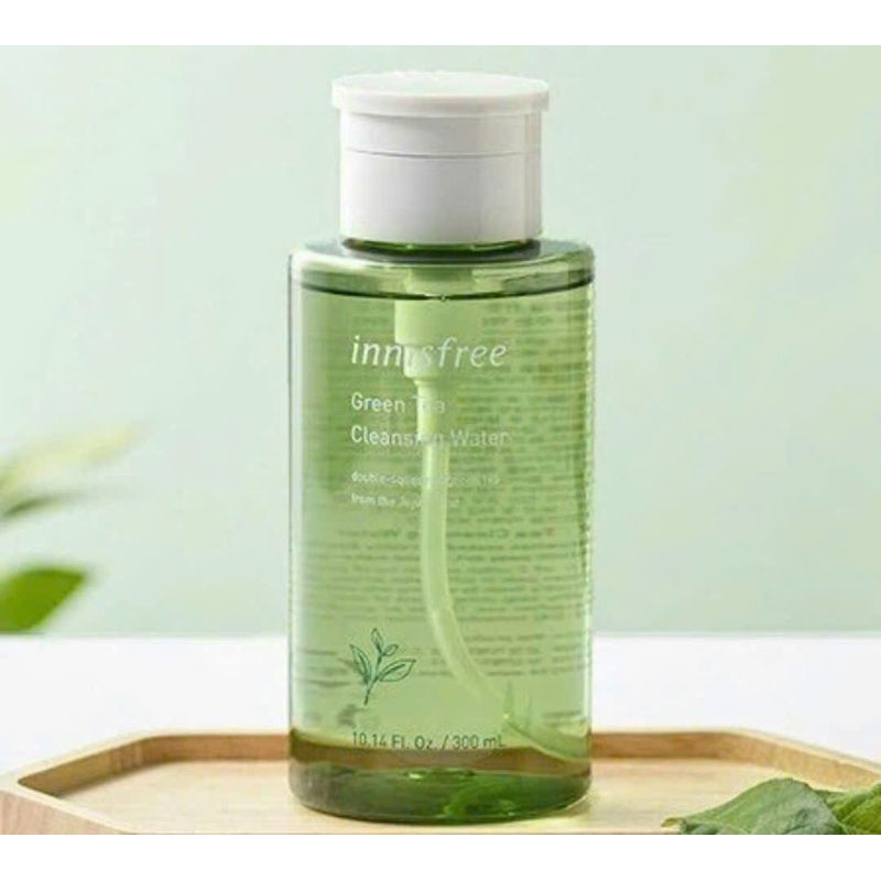 Nước Tẩy Trang Innisfree Trà xanh ( tẩy da sạch, tẩy trang an toàn, tẩy bụi bẩn) an toàn cho mọi loại da.