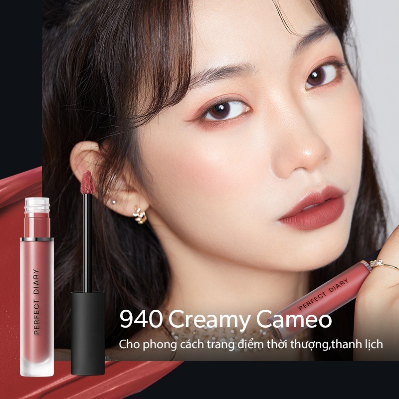 Son kem PERFECT DIARY DreamMatte màu lì siêu mịn lâu trôi cao cấp 2.5g