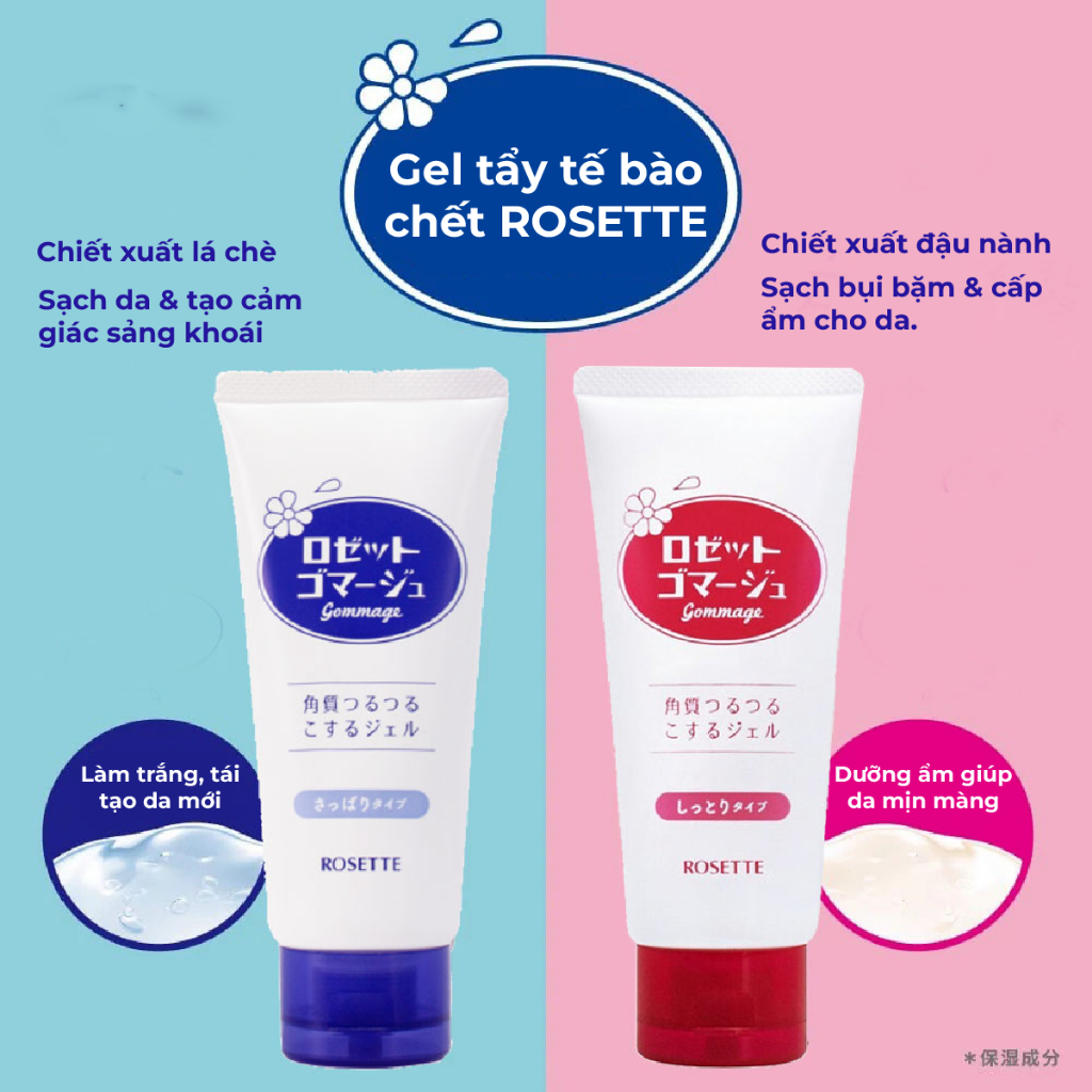 Tẩy tế bào chết rosette cho mọi loại da 180g gommage gentle peeling gel 120g 180g hàn quốc shop cosin store