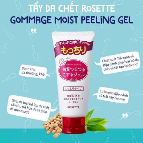 Tẩy tế bào chết rosette cho mọi loại da 180g gommage gentle peeling gel 120g 180g hàn quốc shop cosin store