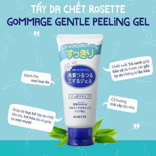 Tẩy tế bào chết rosette cho mọi loại da 180g gommage gentle peeling gel 120g 180g hàn quốc shop cosin store